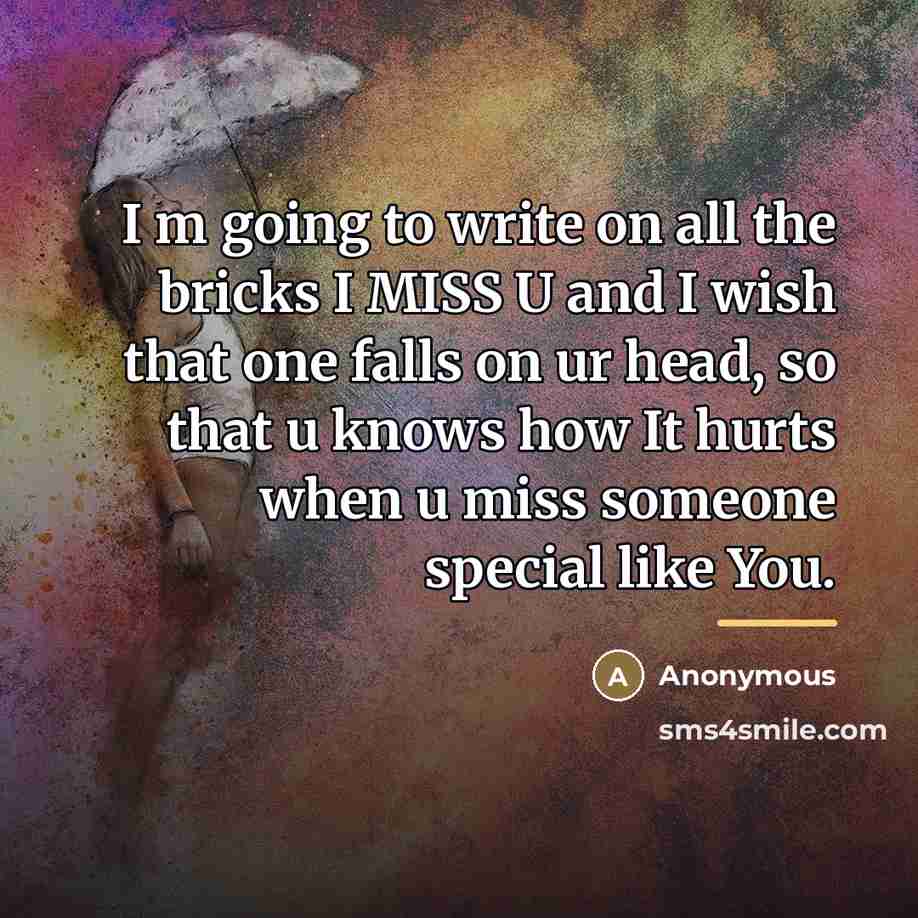 “I m going to write on all the bricks I…” quote by Anonymous