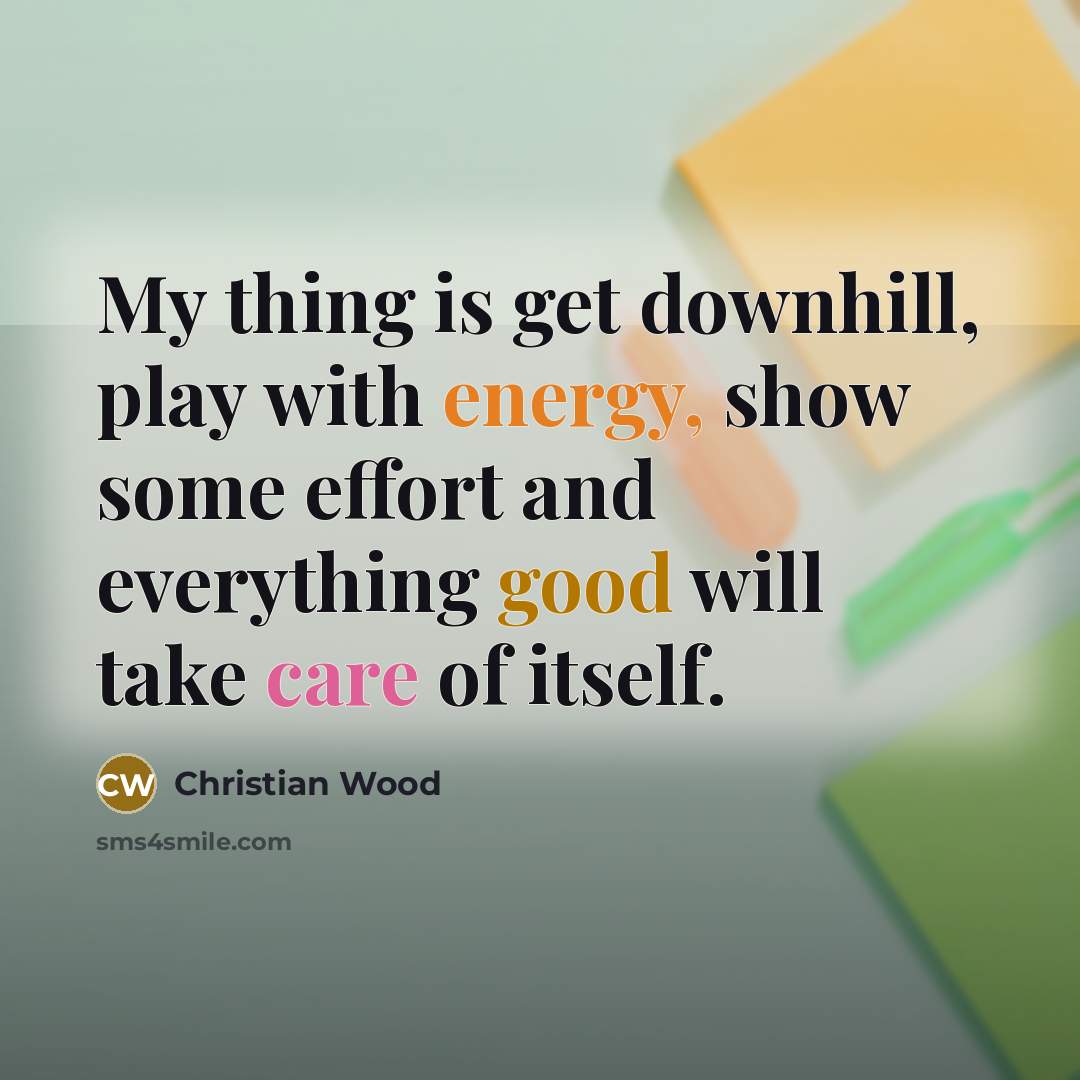 “My thing is get downhill, play with energy, show some…” quote by Christian Wood