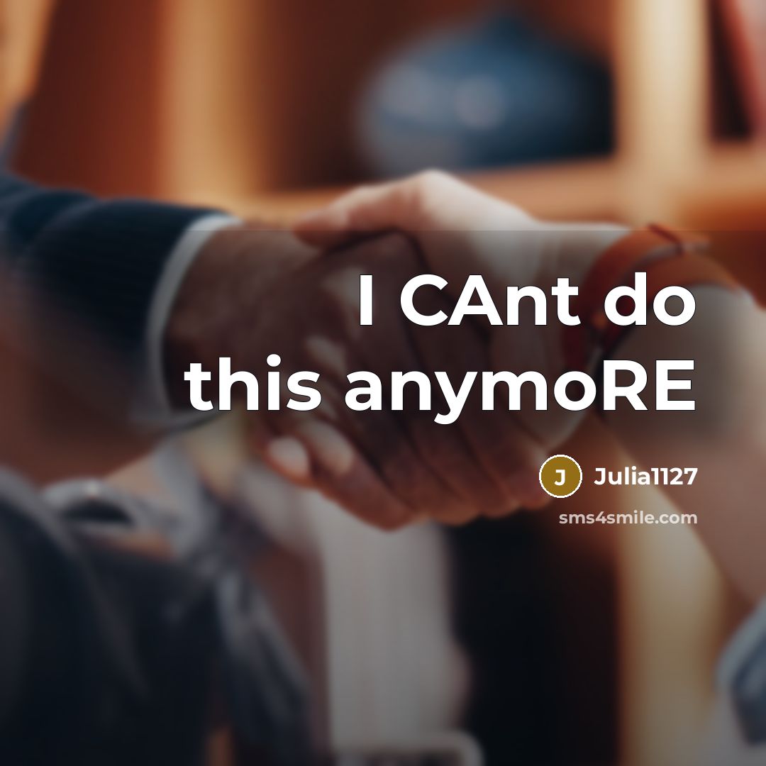“I CAnt do this anymoRE” quote by Julia1127