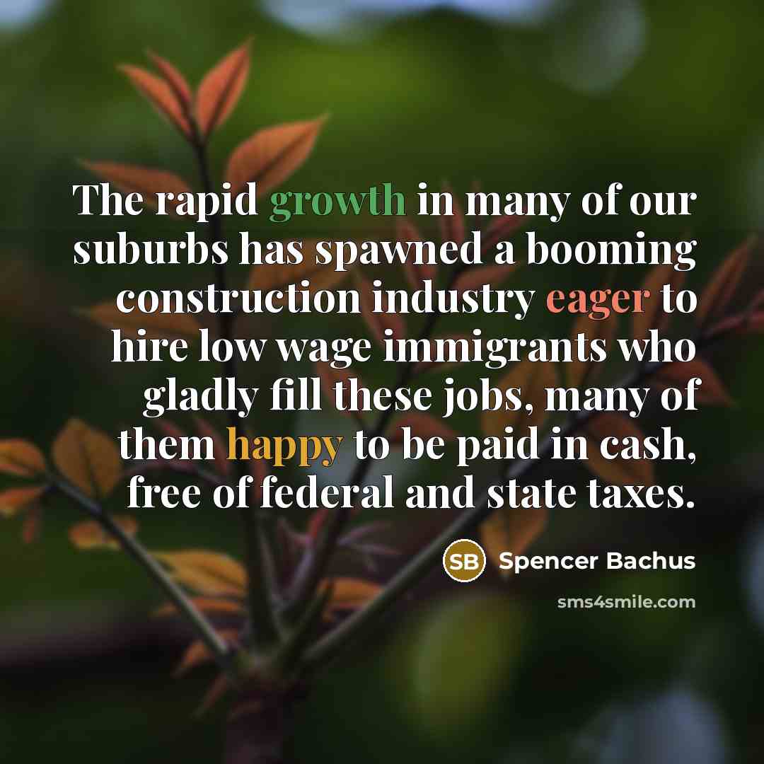 “The rapid growth in many of our suburbs has spawned…” quote by Spencer Bachus