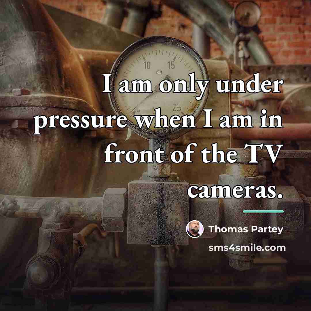 “I am only under pressure when I am in front…” quote by Thomas Partey