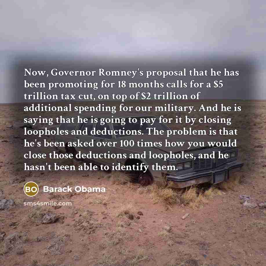 “Now, Governor Romney's proposal that he has been promoting for…” quote by Barack Obama