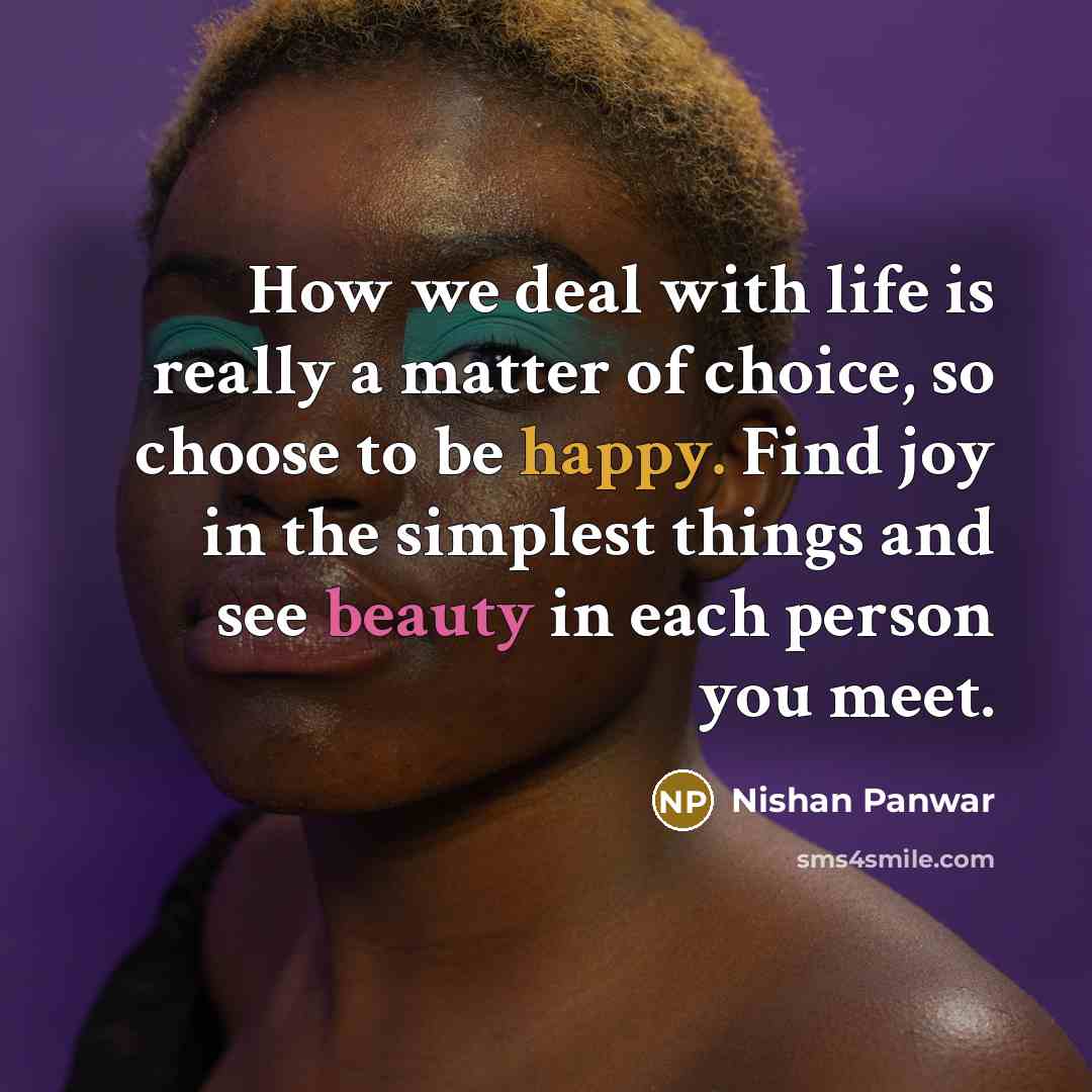 “How we deal with life is really a matter of…” quote by Nishan Panwar