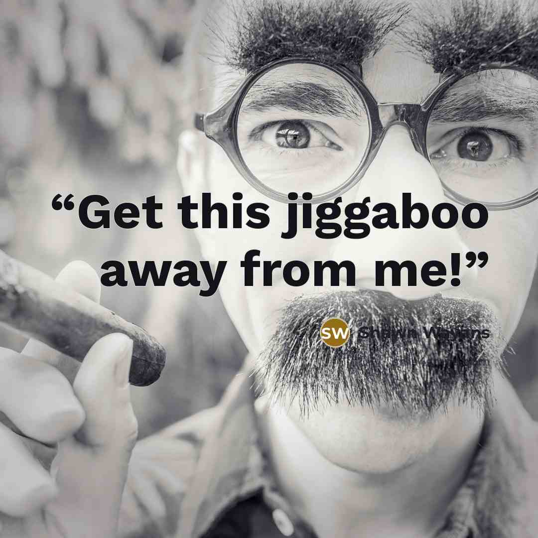 “Get this jiggaboo away from me!” quote by Shawn Wayans
