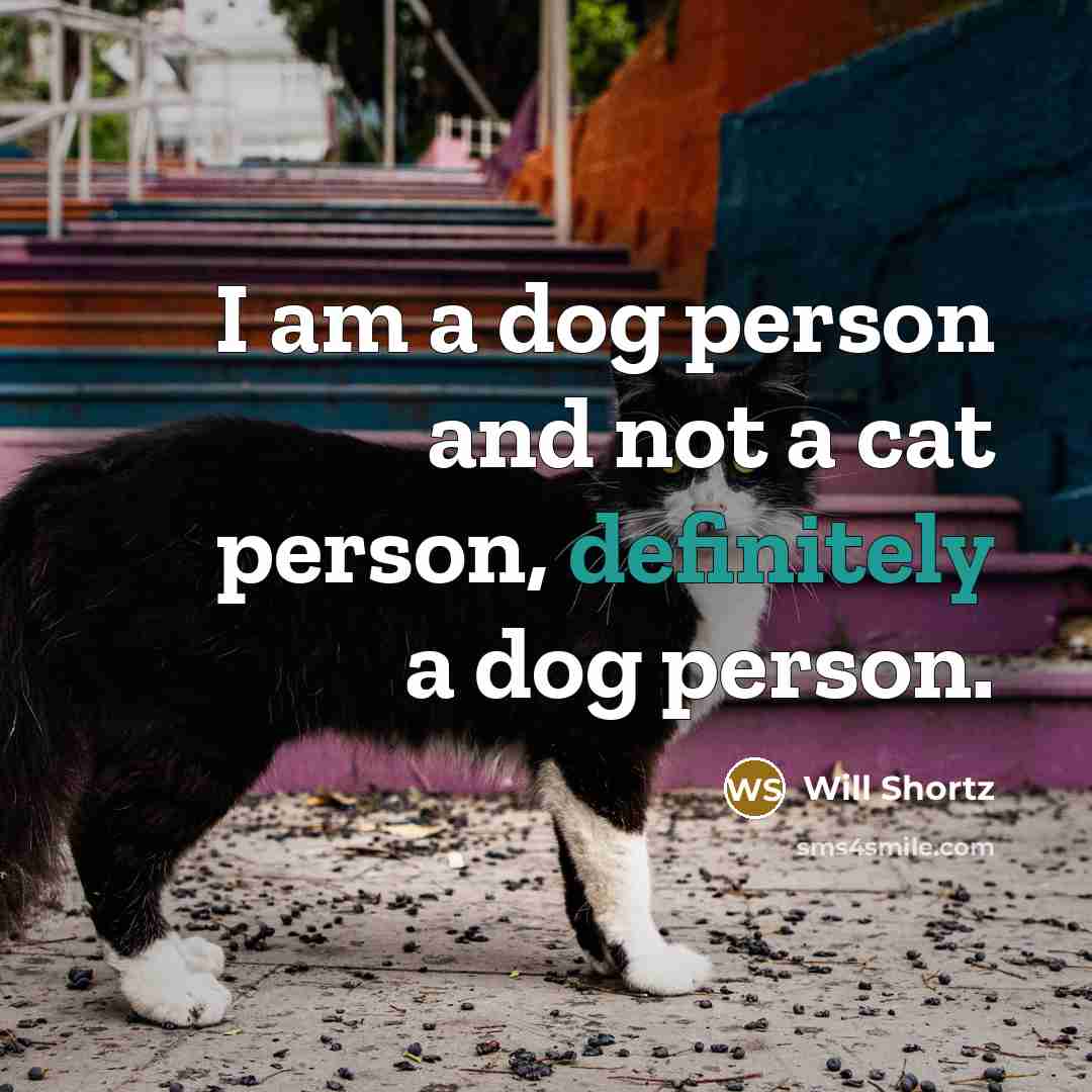 “I am a dog person and not a cat person,…” quote by Will Shortz
