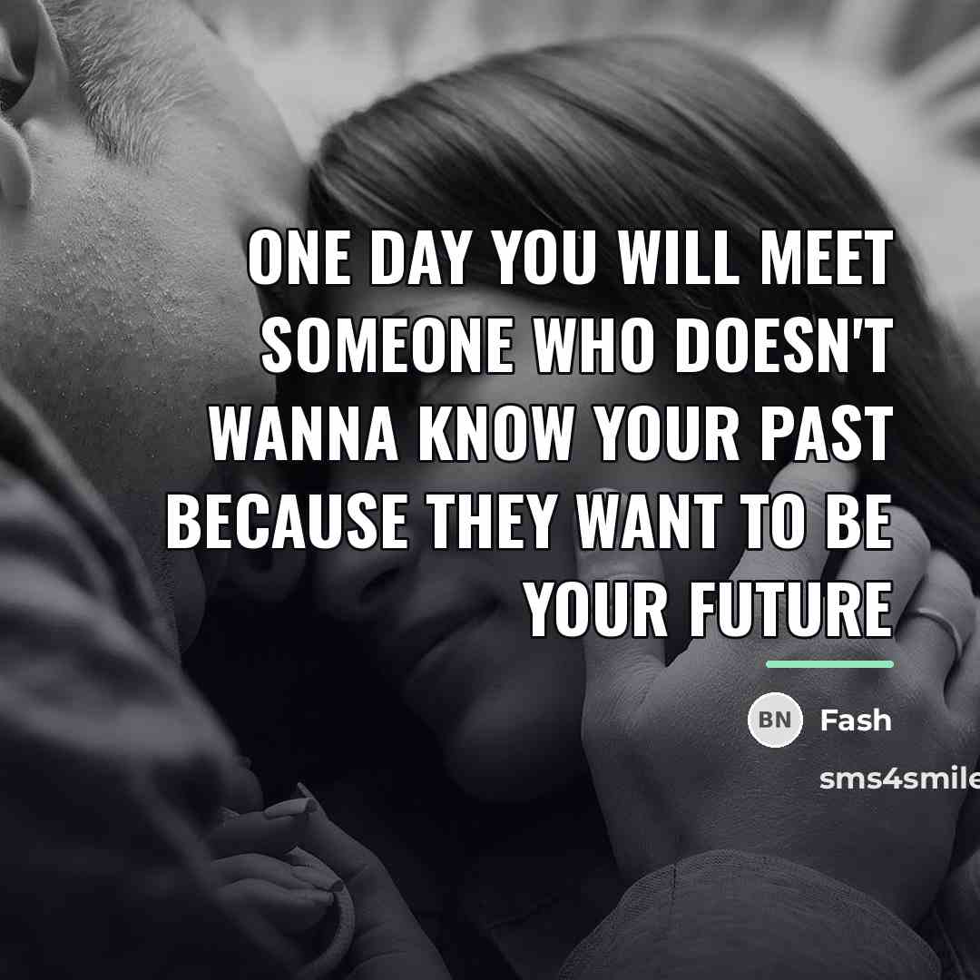 “One day you will meet someone who doesn't wanna know…” quote by Fash