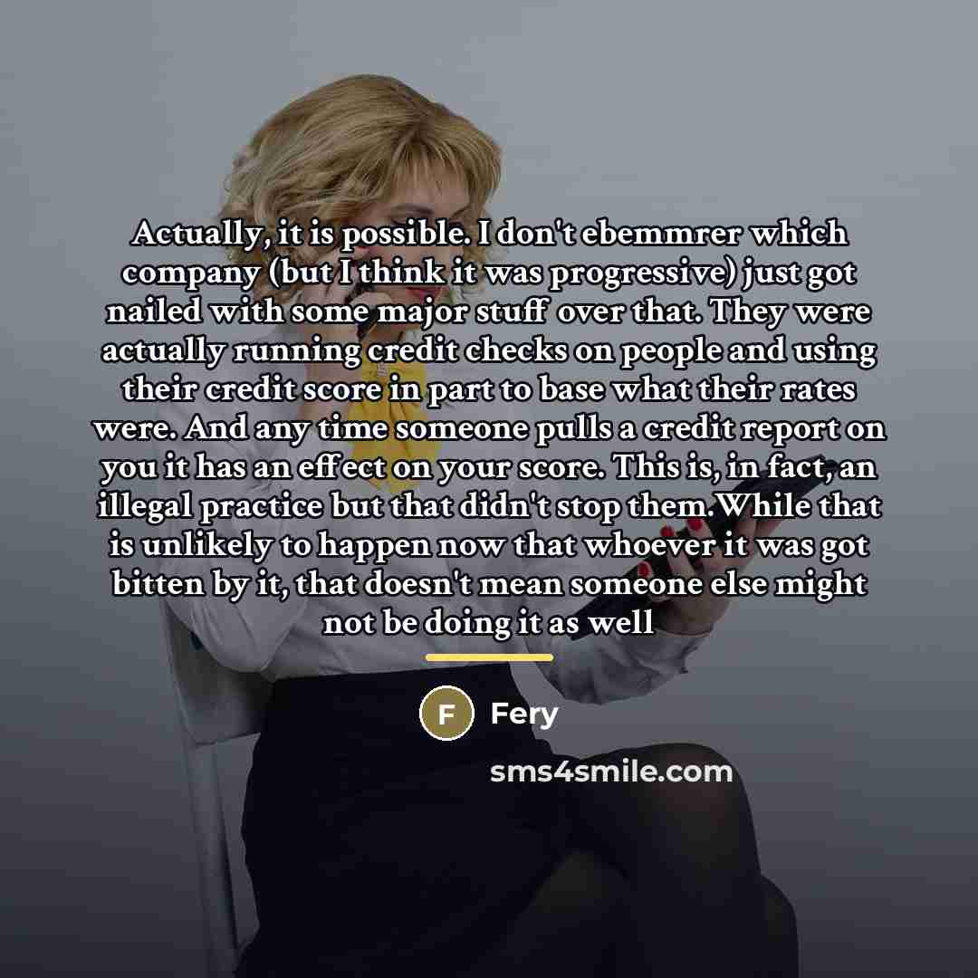 “Actually, it is possible. I don't ebemmrer which company (but…” quote by Fery