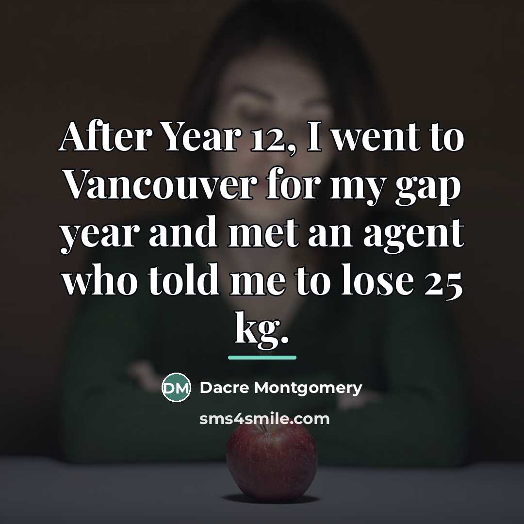 “After Year 12, I went to Vancouver for my gap…” quote by Dacre Montgomery