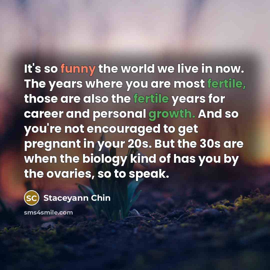“It's so funny the world we live in now. The…” quote by Staceyann Chin