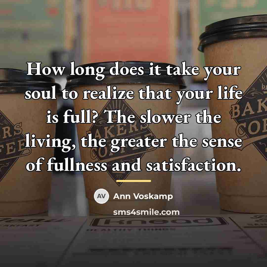 “How long does it take your soul to realize that…” quote by Ann Voskamp