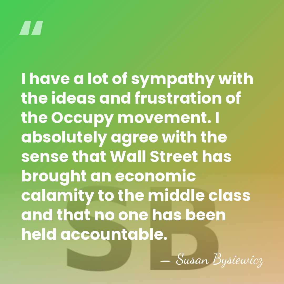 I have a lot of sympathy with the ideas and frustration of&hellip; - Susan Bysiewicz