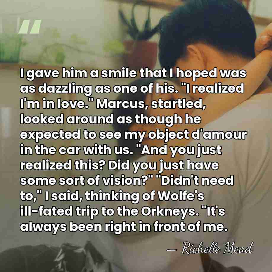 I gave him a smile that I hoped was as dazzling as&hellip; - Richelle Mead