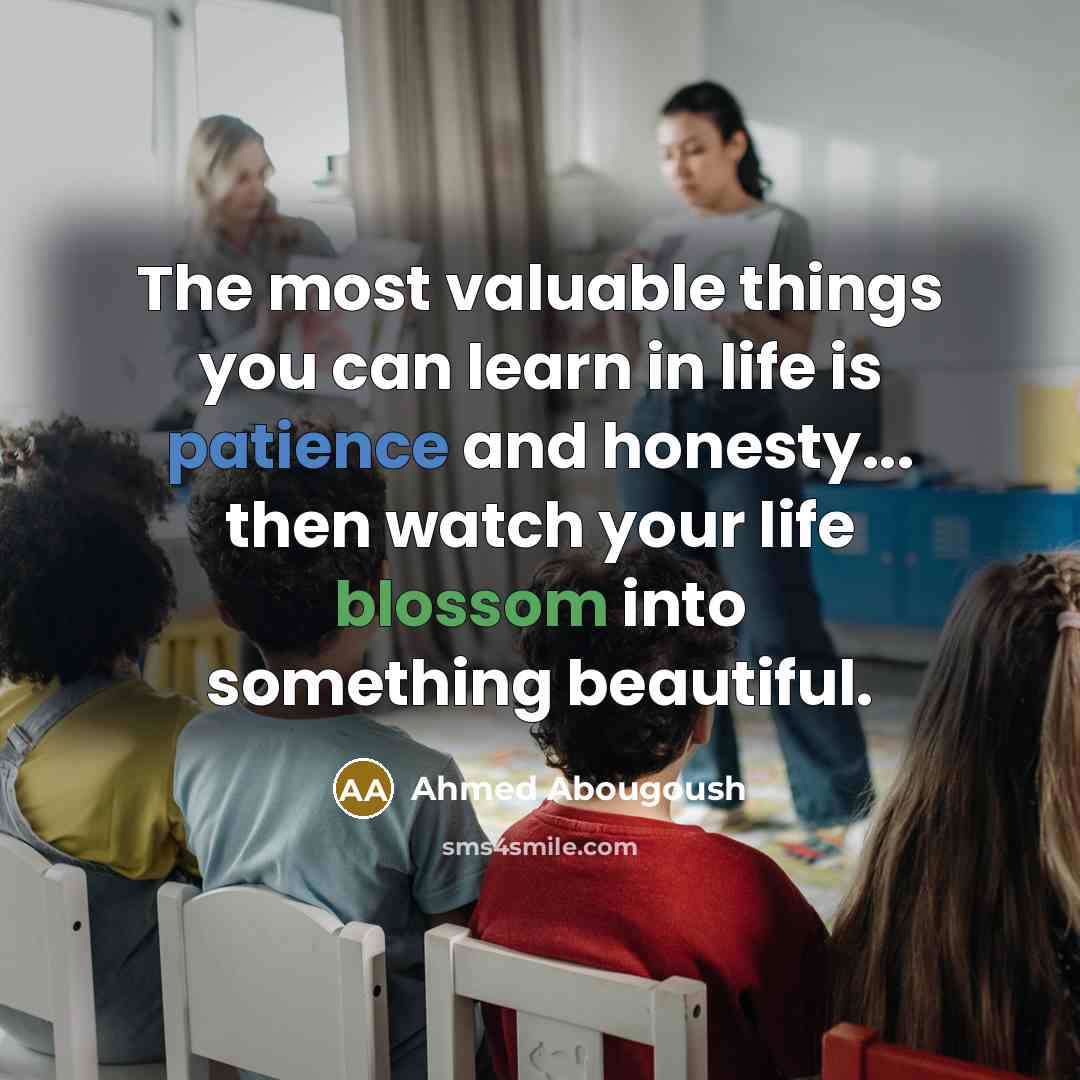 “The most valuable things you can learn in life is…” quote by Ahmed Abougoush