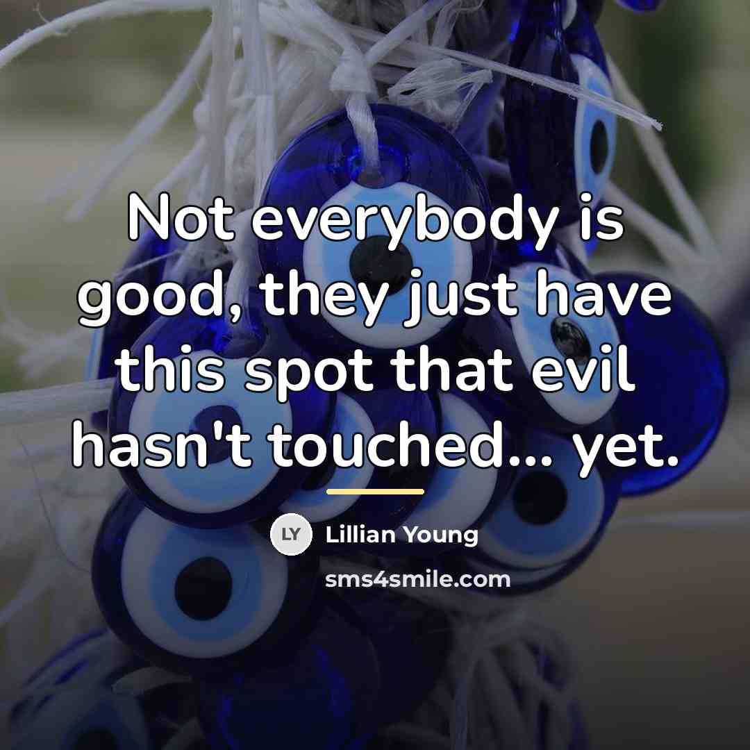 “Not everybody is good, they just have this spot that…” quote by Lillian Young