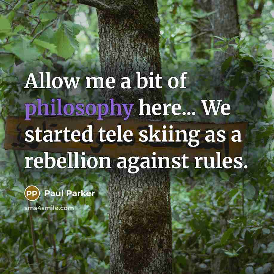 “Allow me a bit of philosophy here... We started tele…” quote by Paul Parker