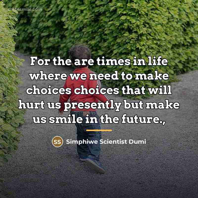 “For the are times in life where we need to…” quote by Simphiwe Scientist Dumi