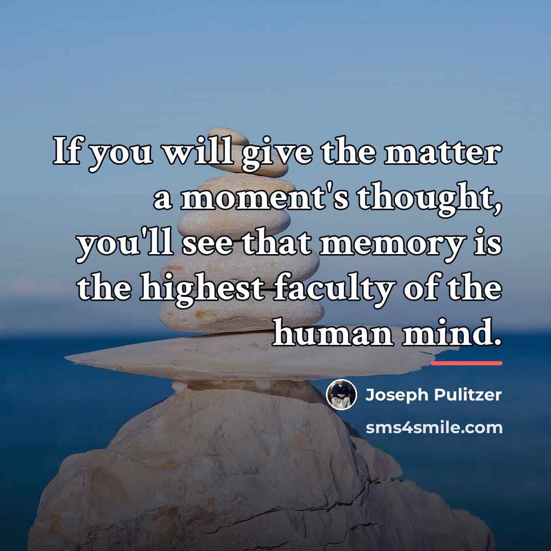 “If you will give the matter a moment's thought, you'll…” quote by Joseph Pulitzer