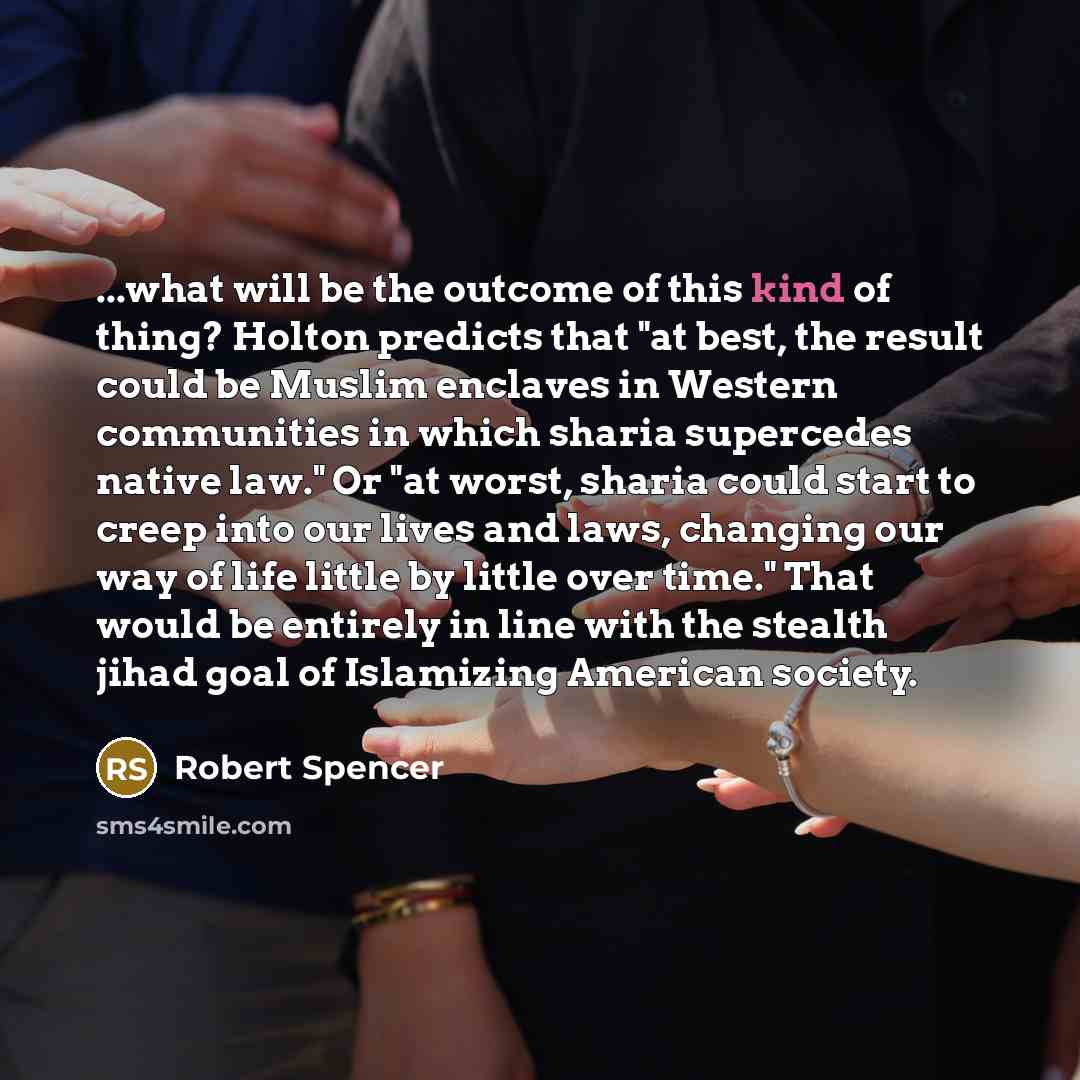 “...what will be the outcome of this kind of thing?…” quote by Robert Spencer