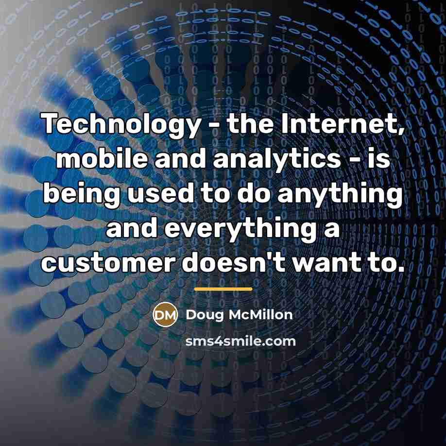 “Technology - the Internet, mobile and analytics - is being…” quote by Doug McMillon