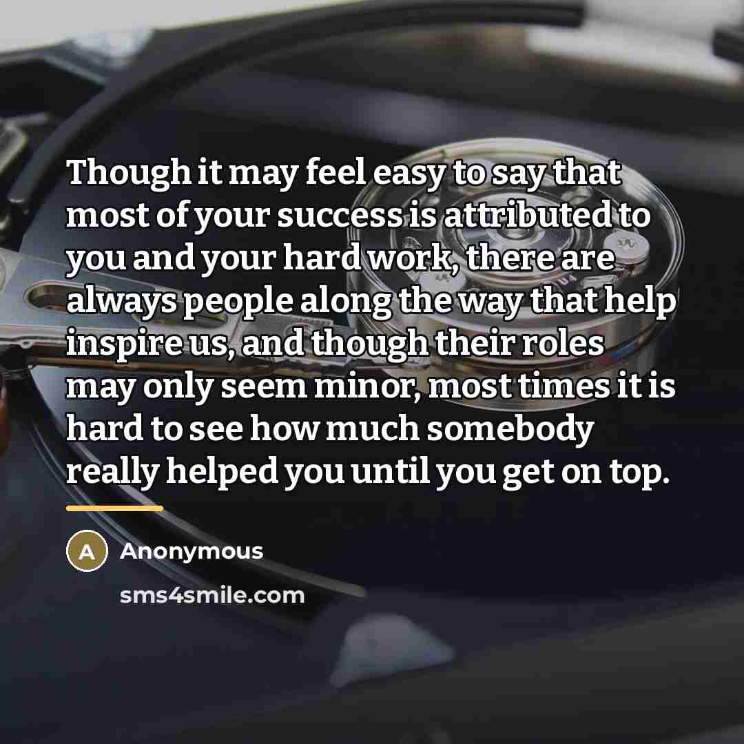 “Though it may feel easy to say that most of…” quote by Anonymous