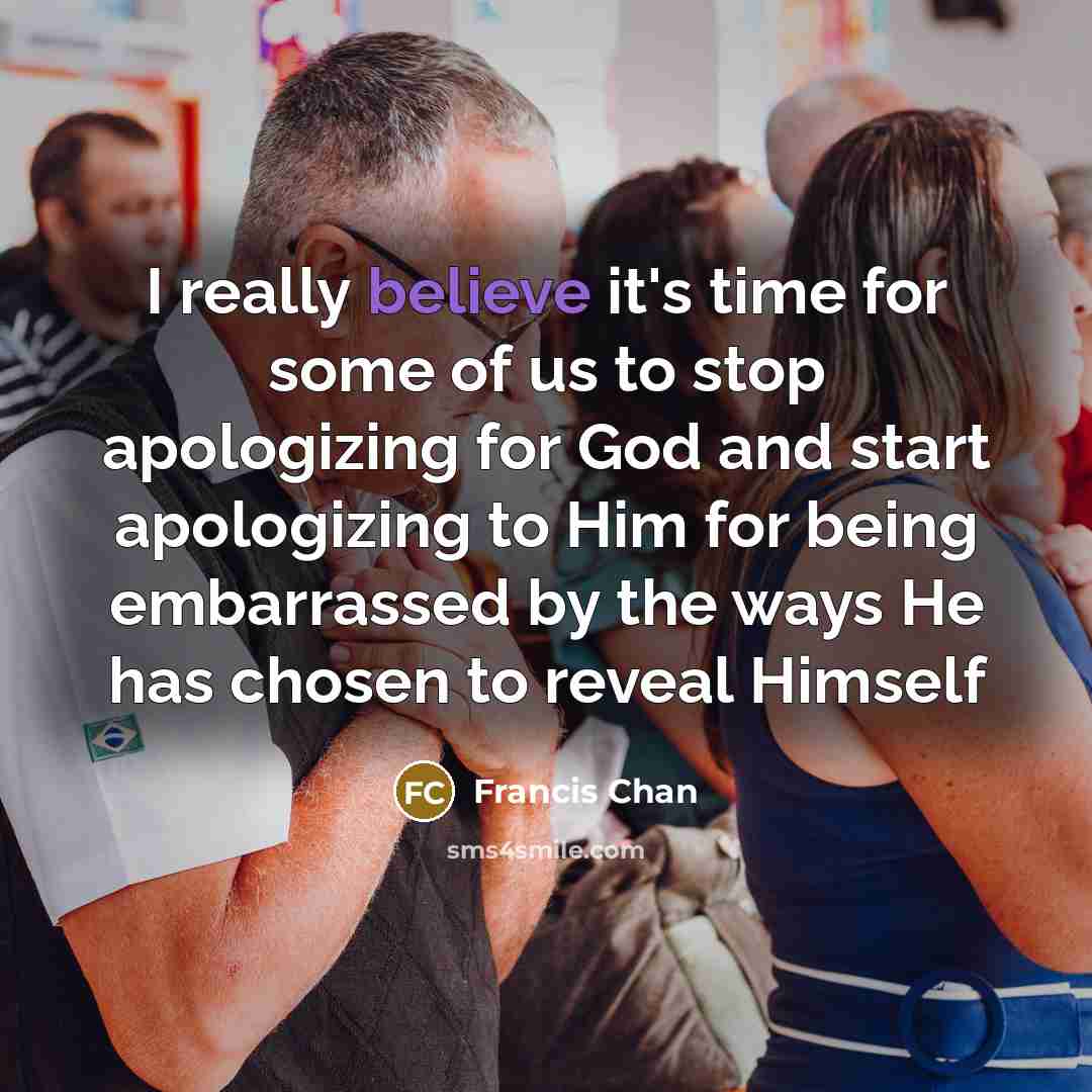 “I really believe it's time for some of us to…” quote by Francis Chan