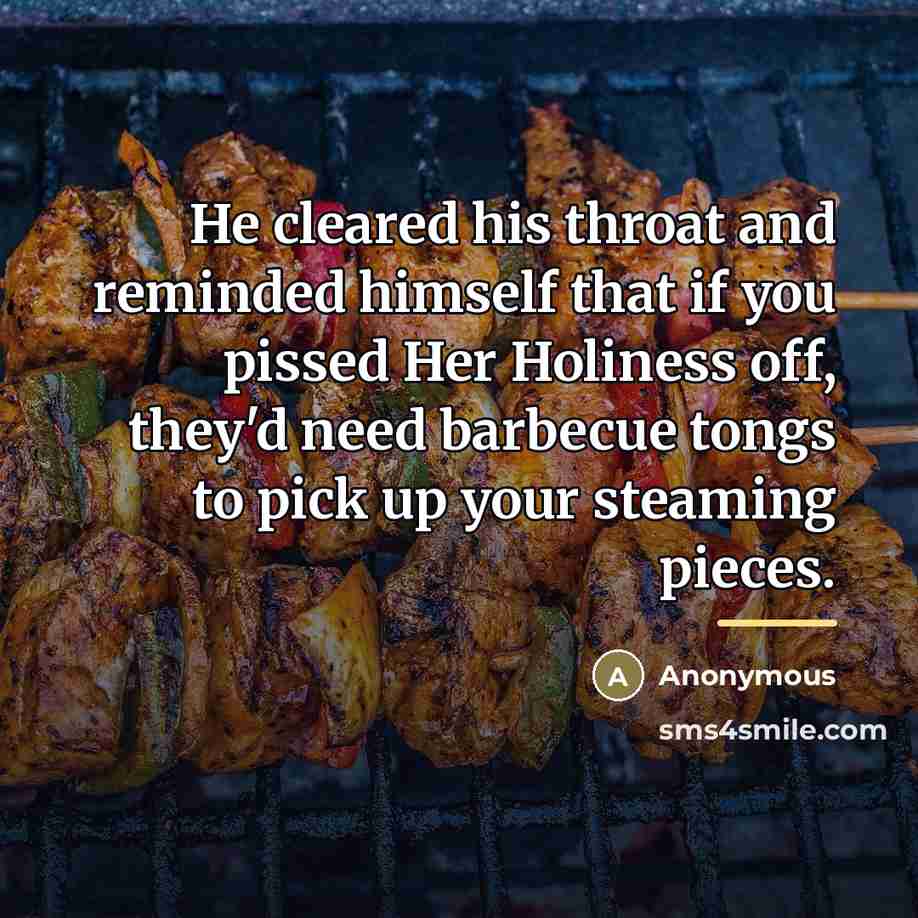 “He cleared his throat and reminded himself that if you…” quote by Anonymous
