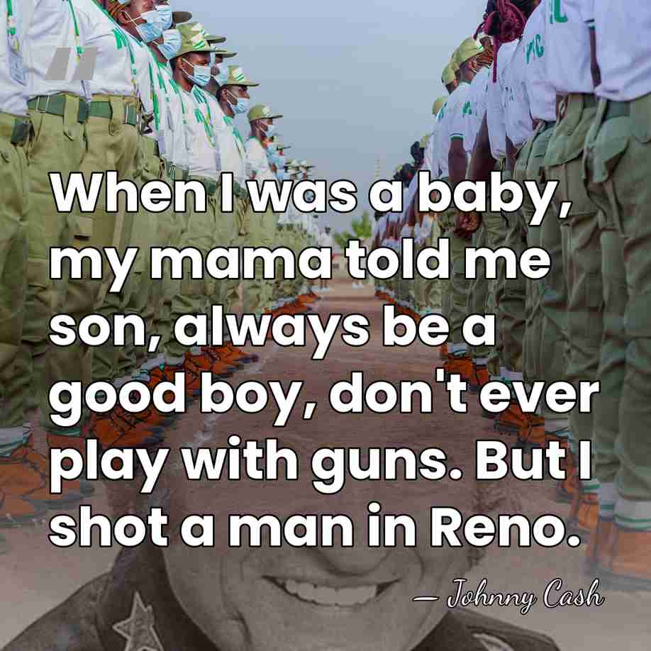 When I was a baby, my mama told me son, always be&hellip; - Johnny Cash