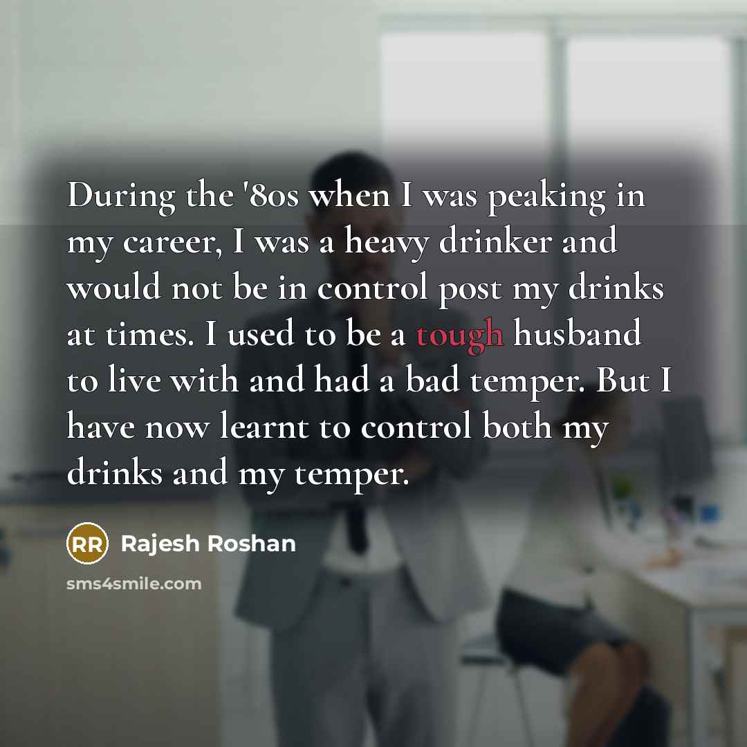 “During the '80s when I was peaking in my career,…” quote by Rajesh Roshan