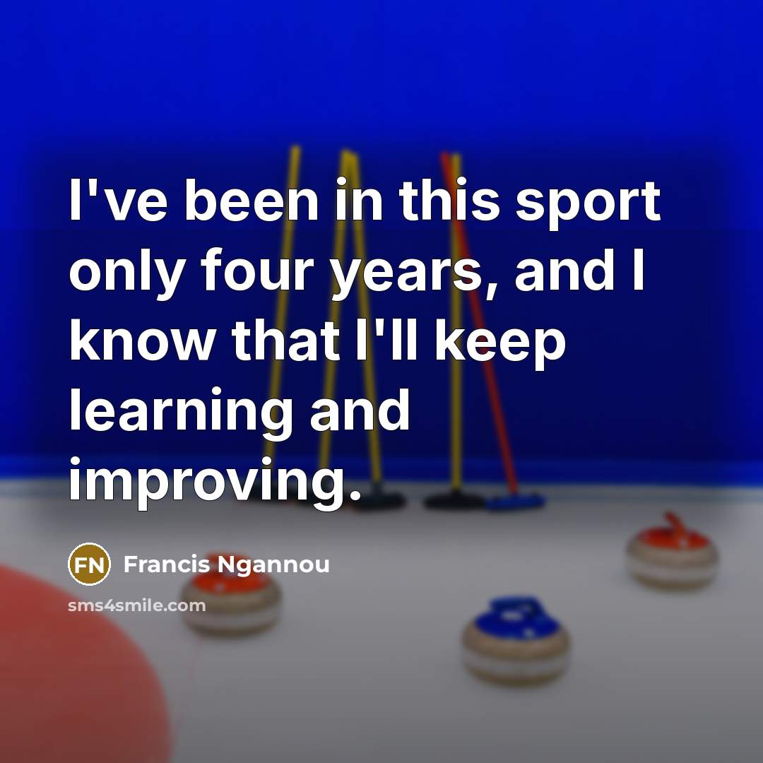 “I've been in this sport only four years, and I…” quote by Francis Ngannou