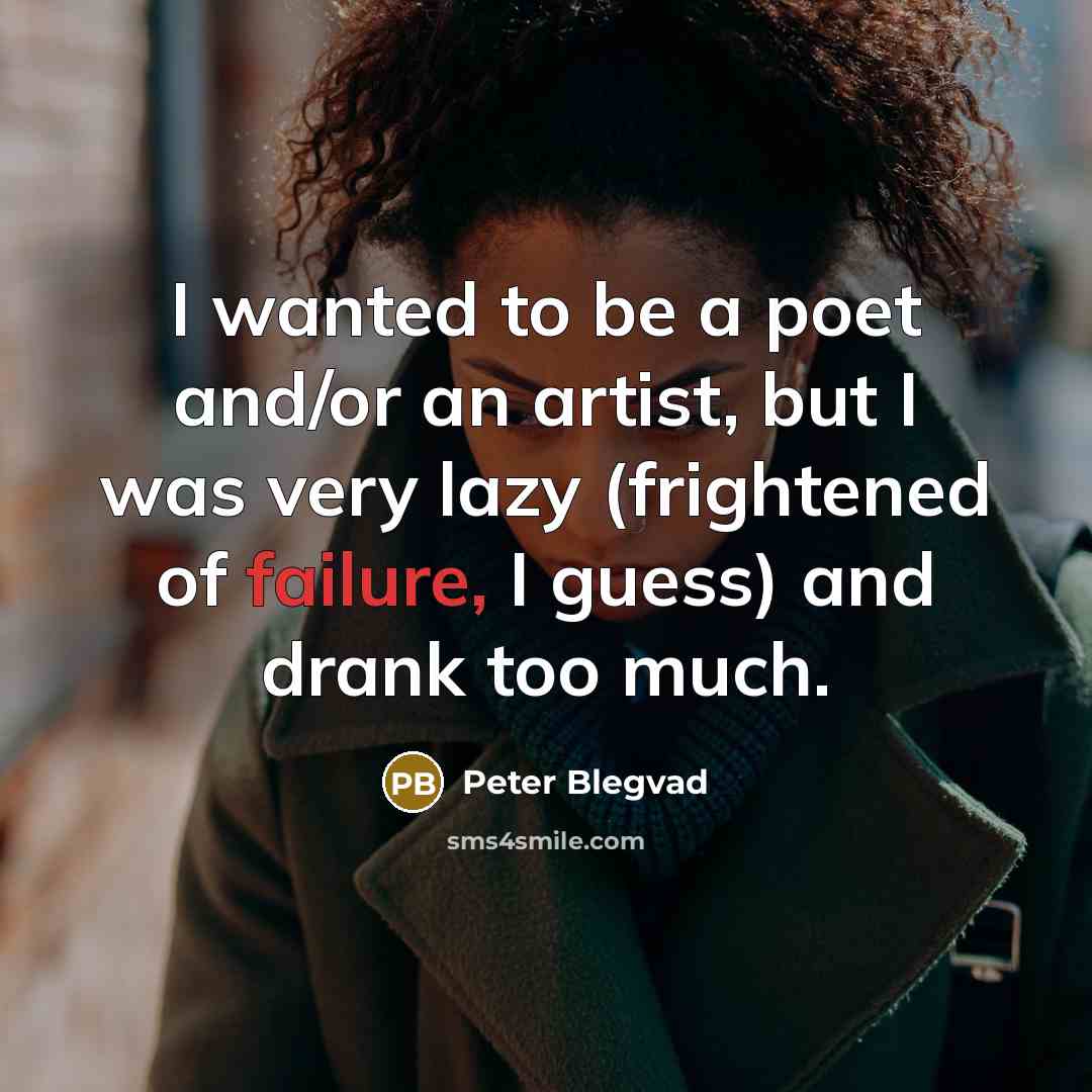 “I wanted to be a poet and/or an artist, but…” quote by Peter Blegvad
