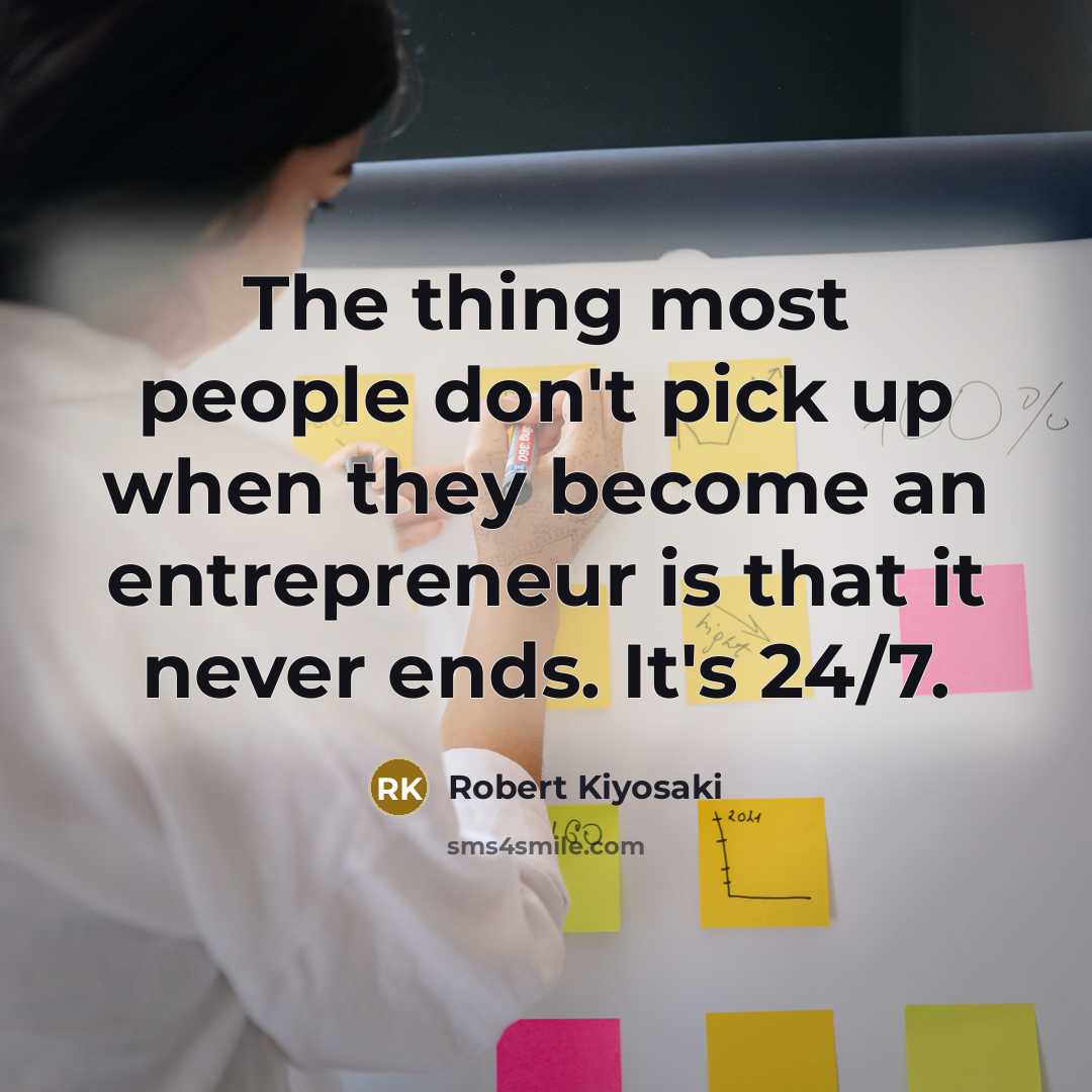 “The thing most people don't pick up when they become…” quote by Robert Kiyosaki