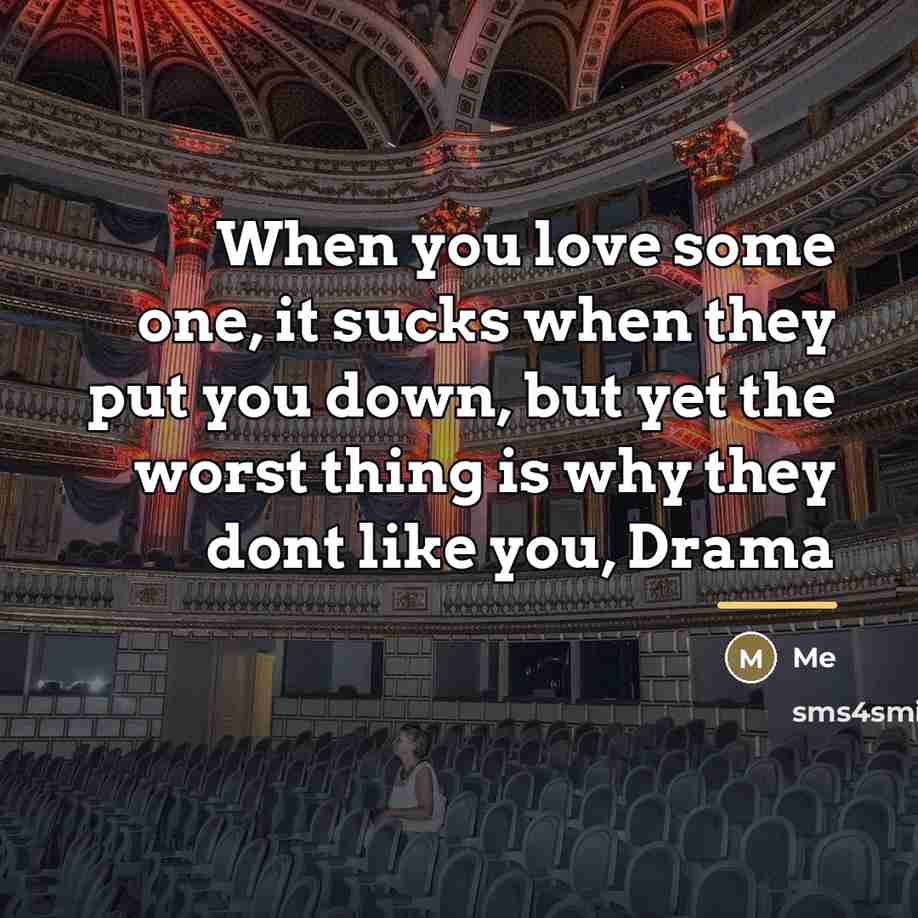 “When you love some one, it sucks when they put…” quote by Me