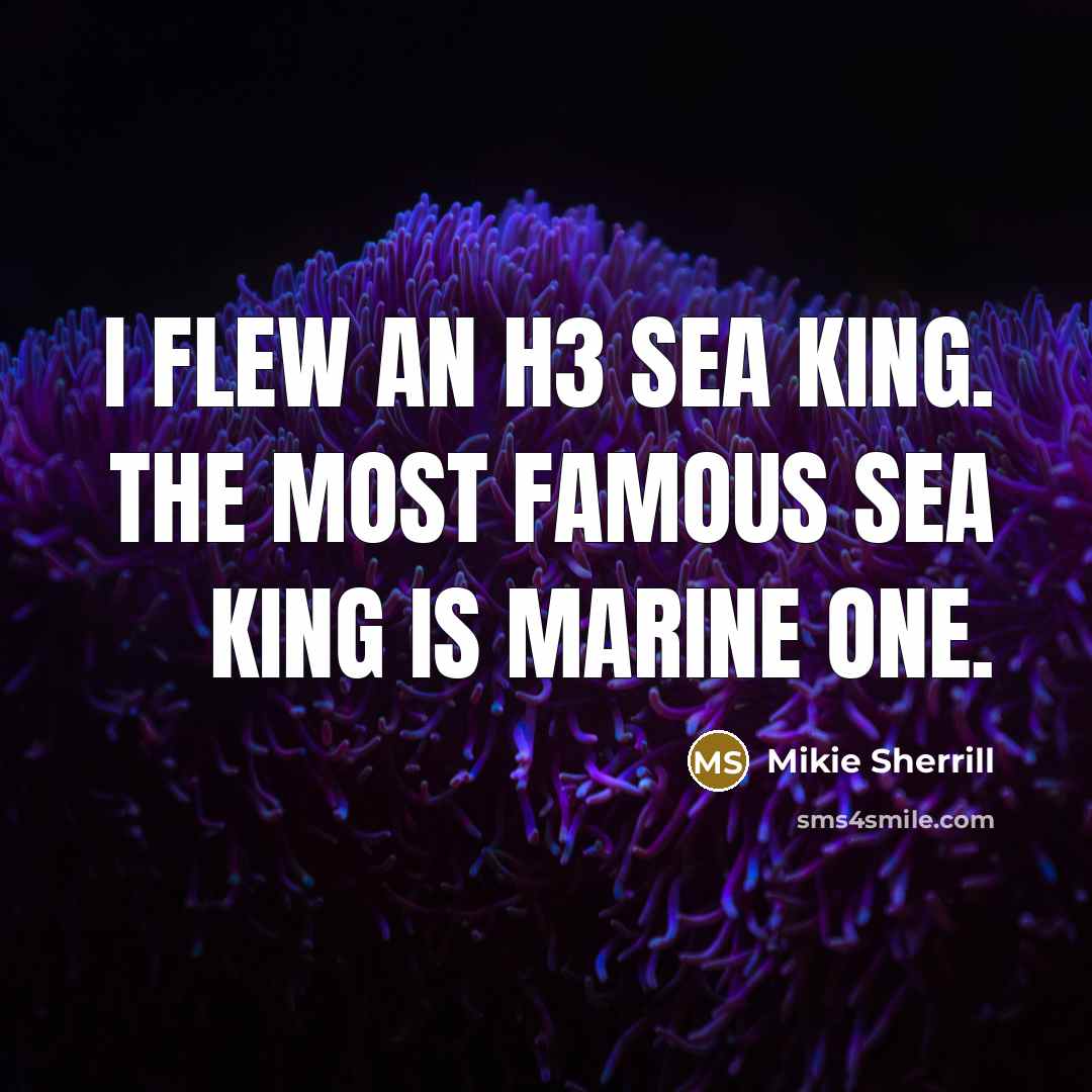 “I flew an H3 Sea King. The most famous Sea…” quote by Mikie Sherrill