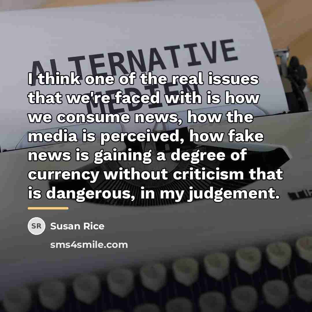 “I think one of the real issues that we're faced…” quote by Susan Rice