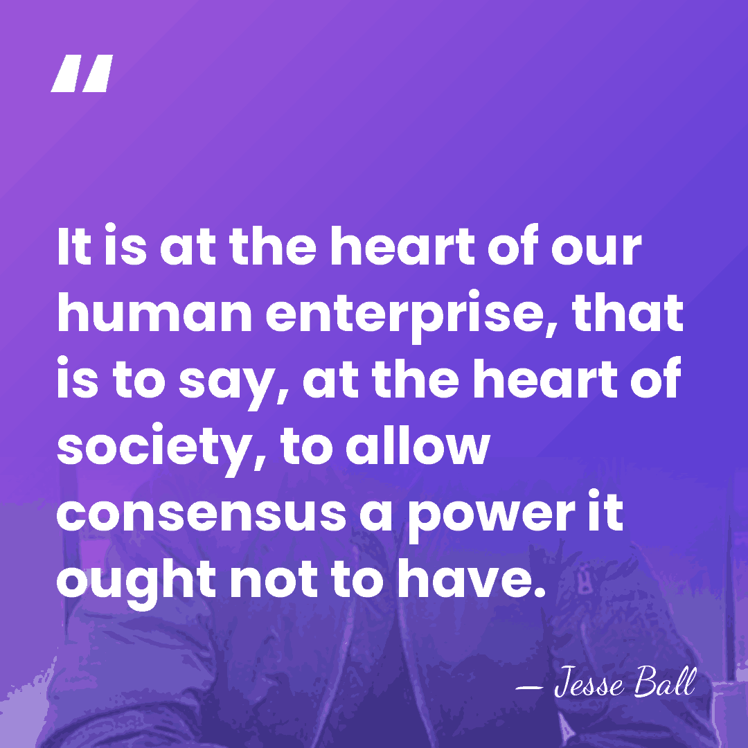 It is at the heart of our human enterprise, that is to&hellip; - Jesse Ball