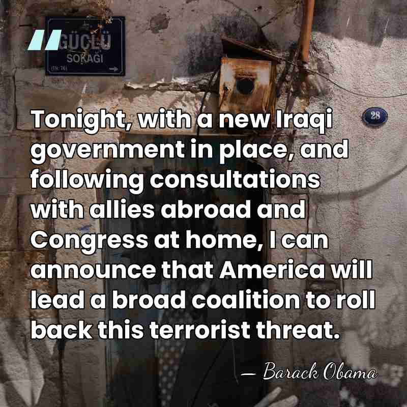 Tonight, with a new Iraqi government in place, and following consultations with&hellip; - Barack Obama