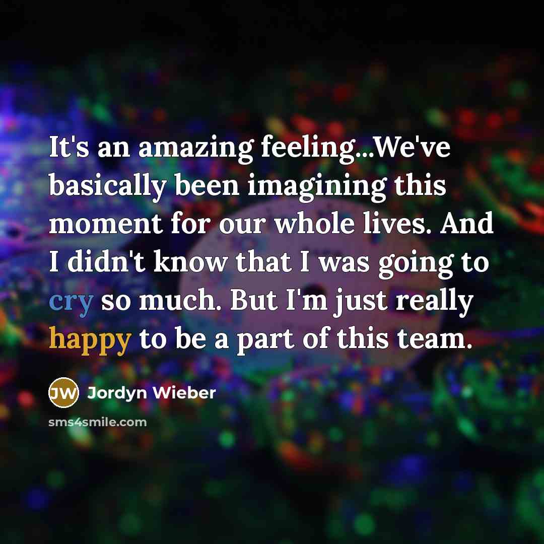 “It's an amazing feeling...We've basically been imagining this moment for…” quote by Jordyn Wieber