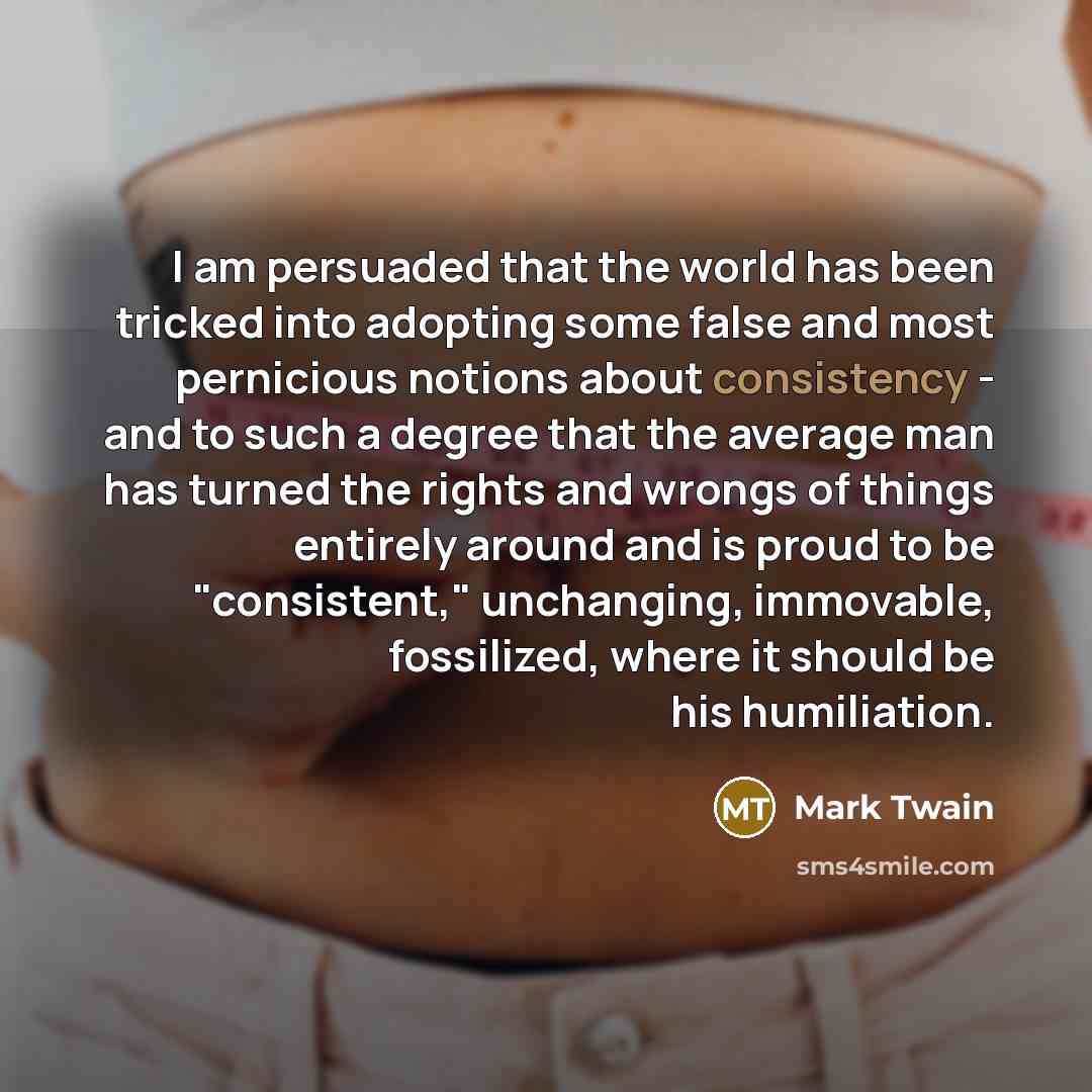 “I am persuaded that the world has been tricked into…” quote by Mark Twain