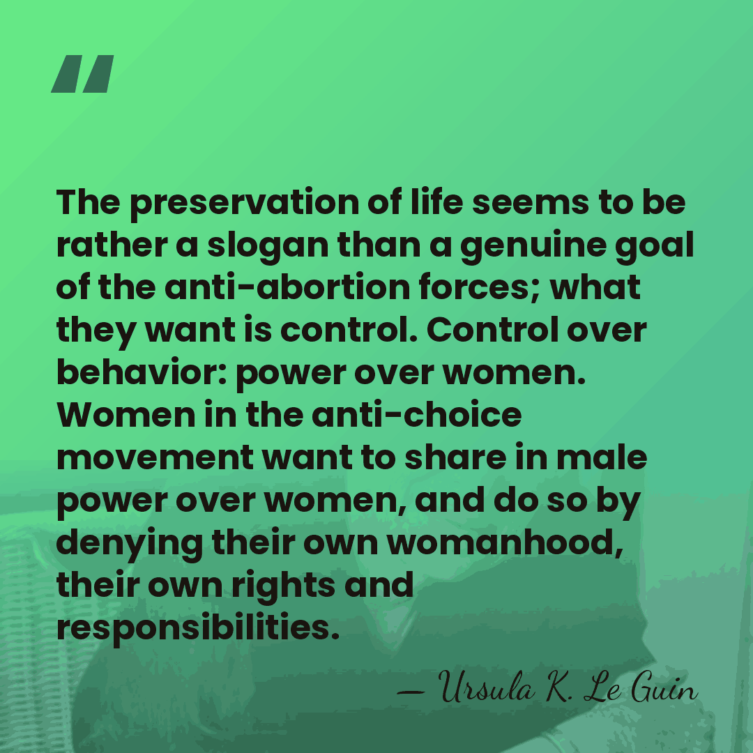 The preservation of life seems to be rather a slogan than a&hellip; - Ursula K. Le Guin