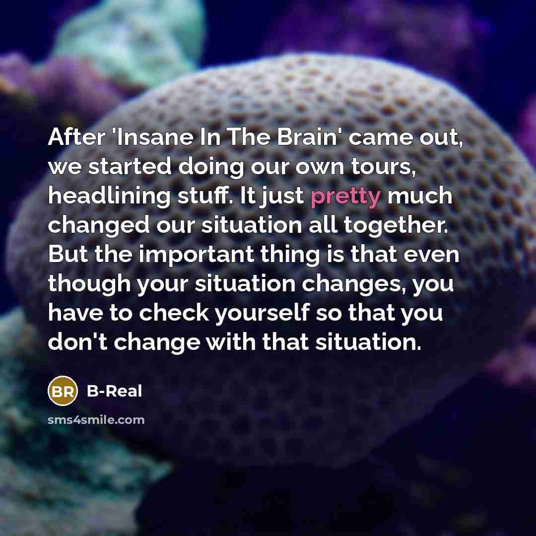 “After 'Insane In The Brain' came out, we started doing…” quote by B-Real