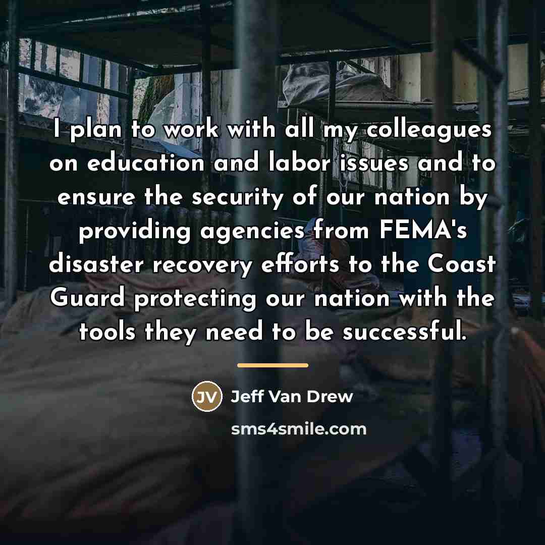 “I plan to work with all my colleagues on education…” quote by Jeff Van Drew