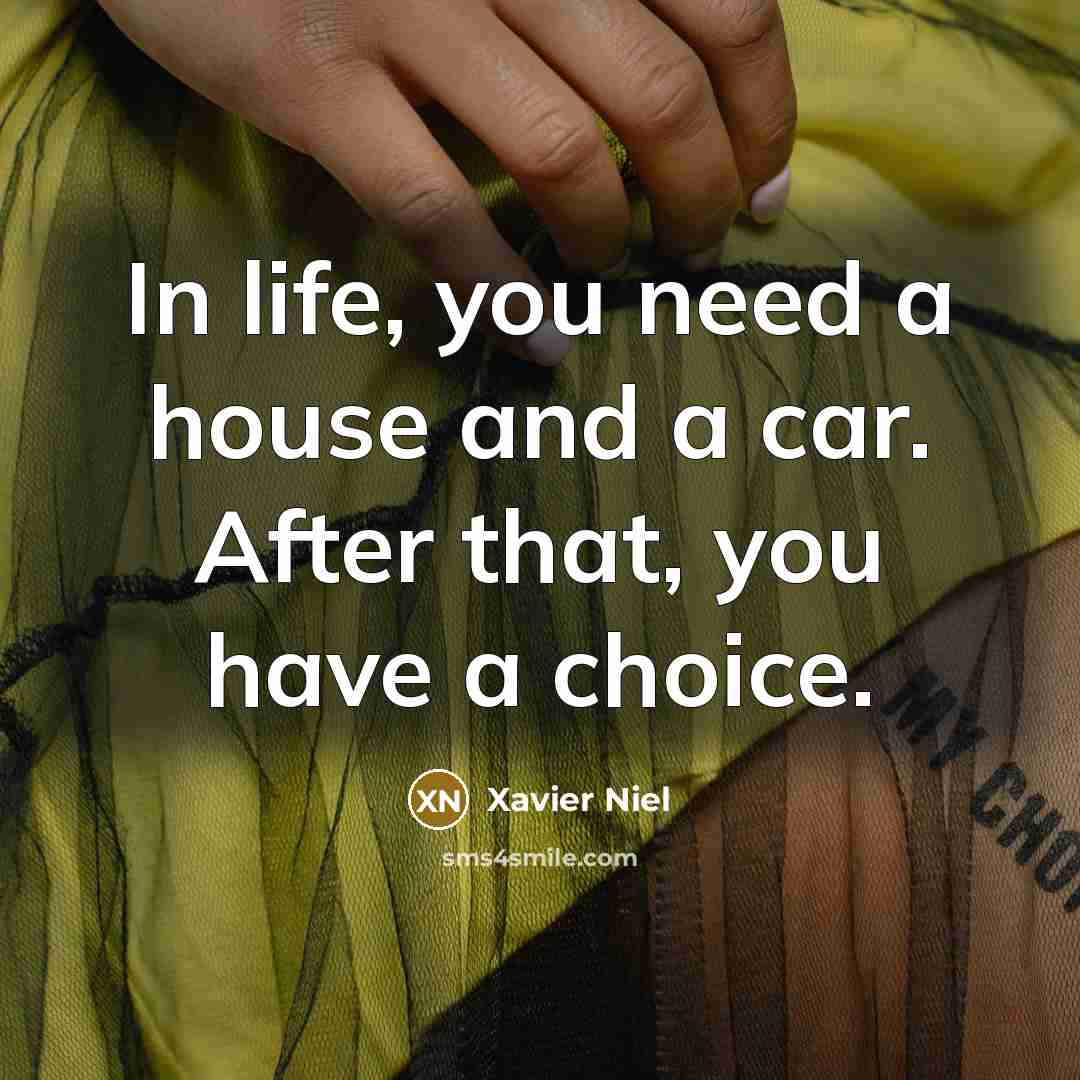 “In life, you need a house and a car. After…” quote by Xavier Niel