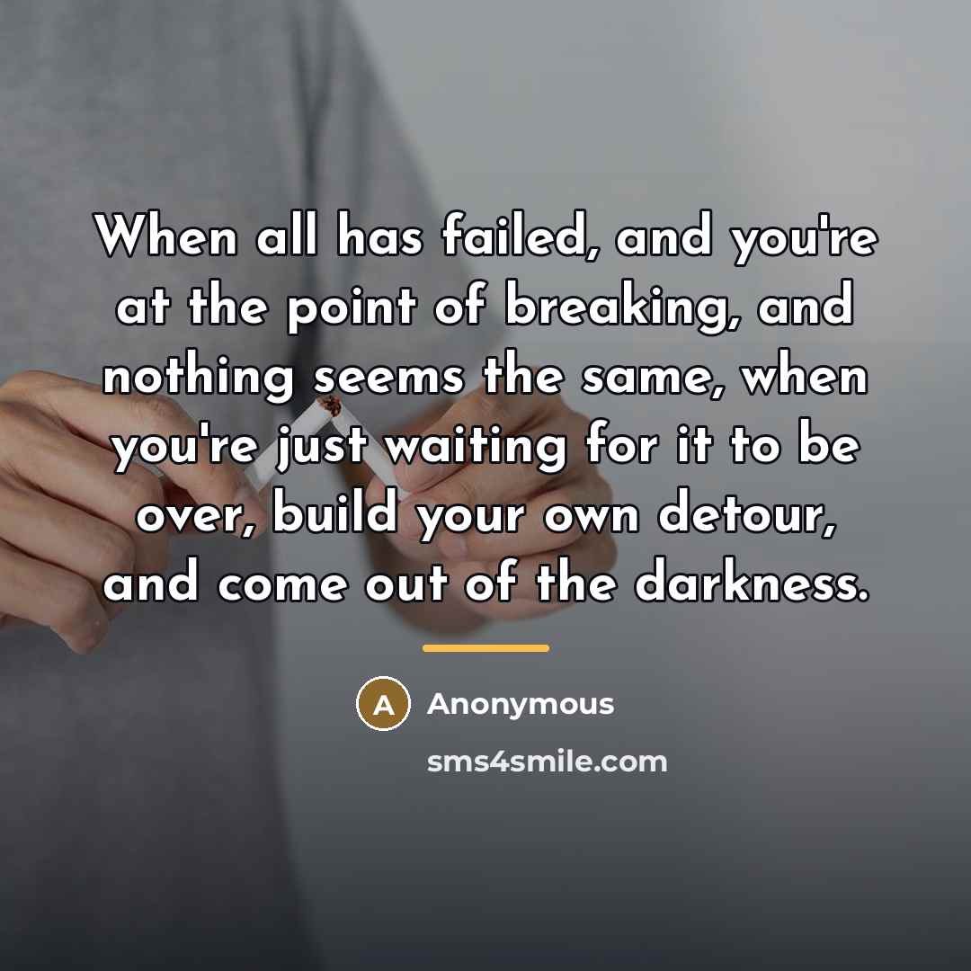 “When all has failed, and you're at the point of…” quote by Anonymous