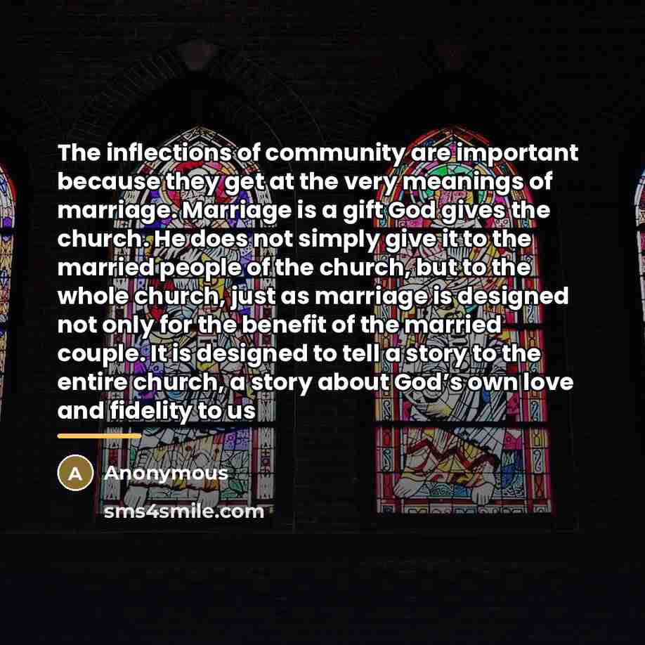 “The inflections of community are important because they get at…” quote by Anonymous