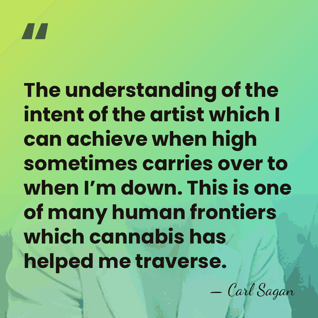 The understanding of the intent of the artist which I can achieve&hellip; - Carl Sagan