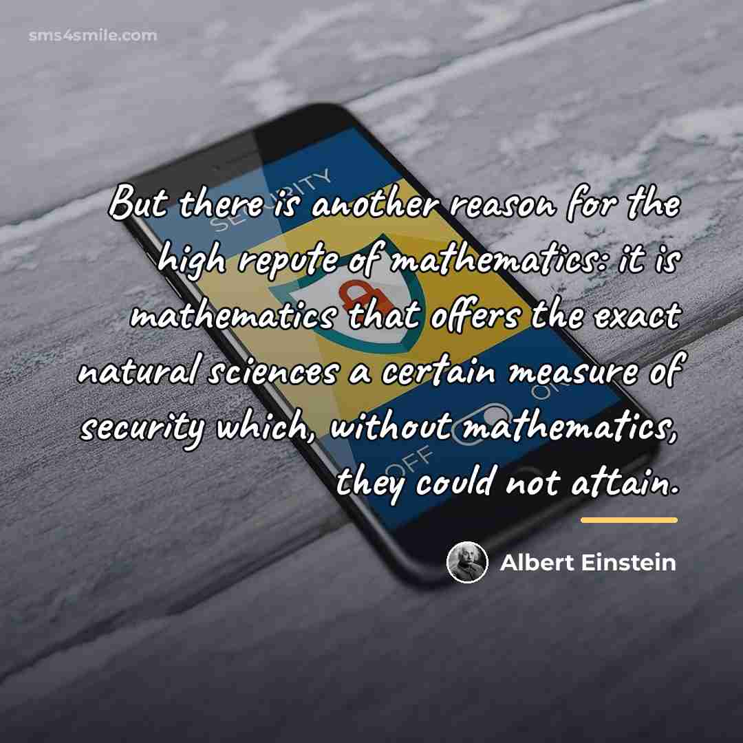 “But there is another reason for the high repute of…” quote by Albert Einstein