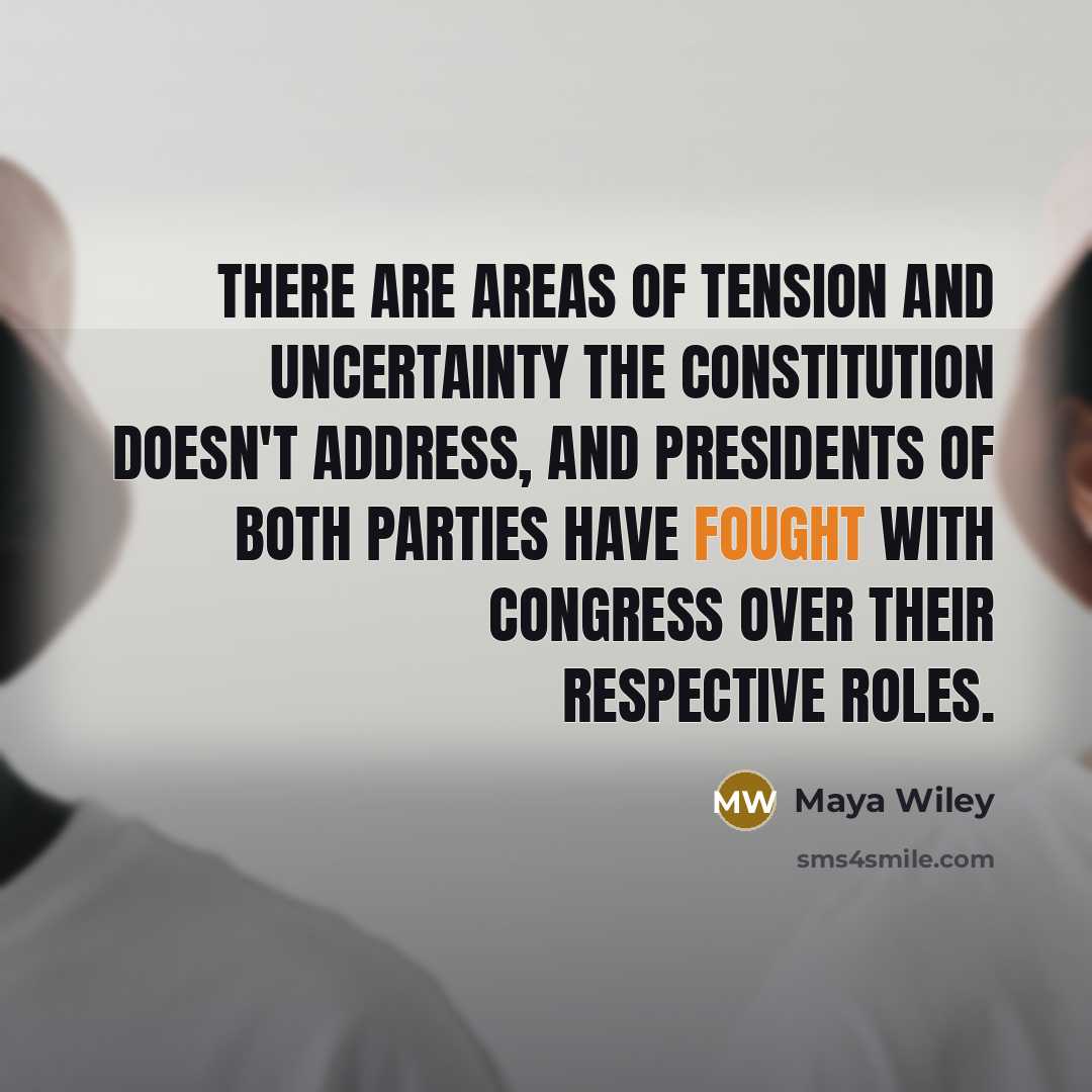 “There are areas of tension and uncertainty the Constitution doesn't…” quote by Maya Wiley