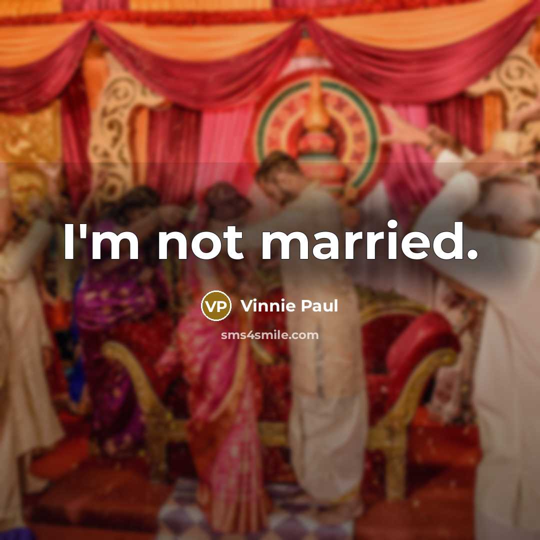 “I'm not married.…” quote by Vinnie Paul