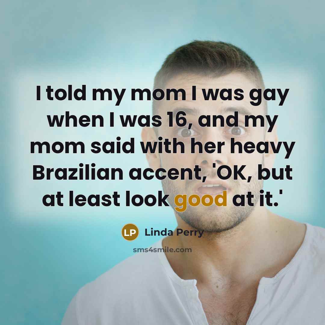 “I told my mom I was gay when I was…” quote by Linda Perry