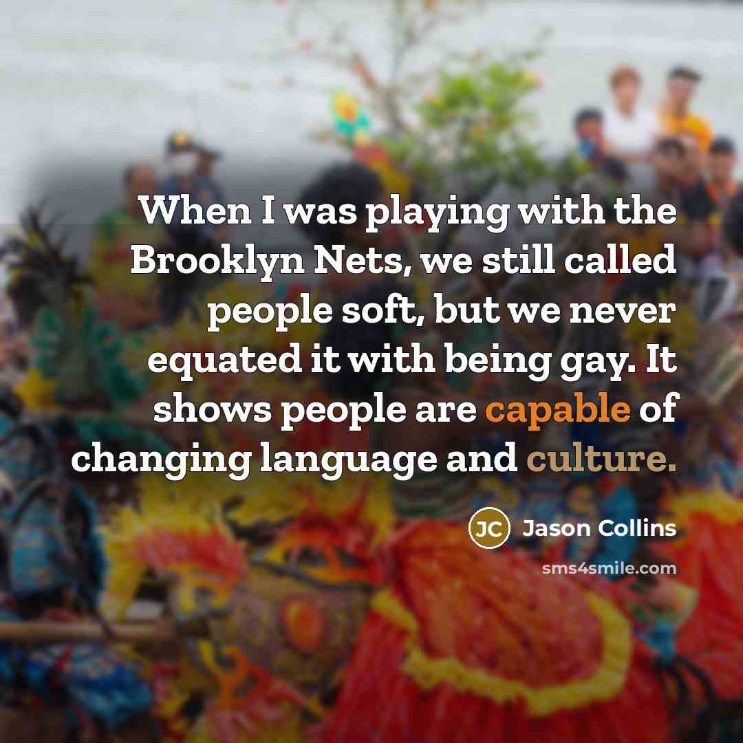“When I was playing with the Brooklyn Nets, we still…” quote by Jason Collins